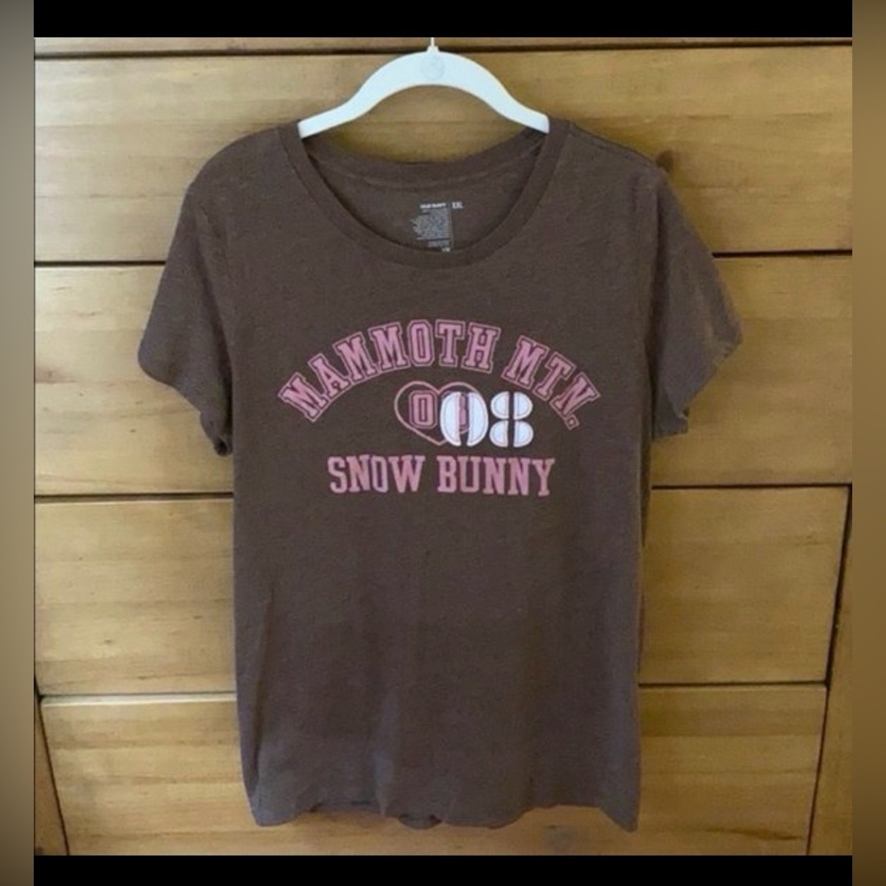 NWOT! Old Navy Vintage Women’s Brown Graphic T-Shirt | Size XXL